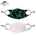 Custom Usual Life Reusable Cheap Custom Facemask With Filter Pocket